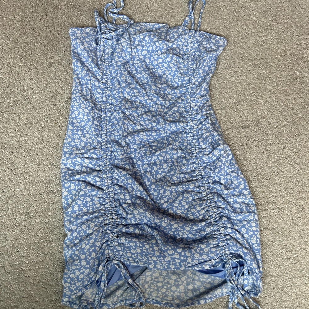 floral print dress from garage